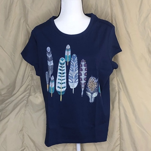 Saturday Market Tops - Saturday Market Tee, size 1X